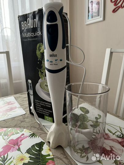 Блендер погружной braun бу