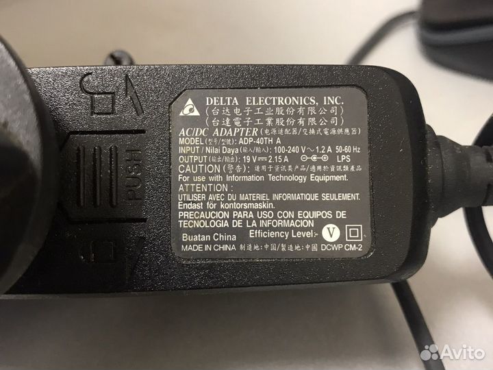 Зарядное устройство(адаптер) Acer, Asus 19v, 2,15A