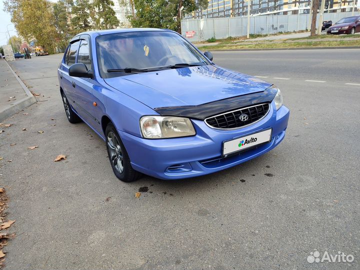 Hyundai Accent 1.5 МТ, 2005, 210 000 км