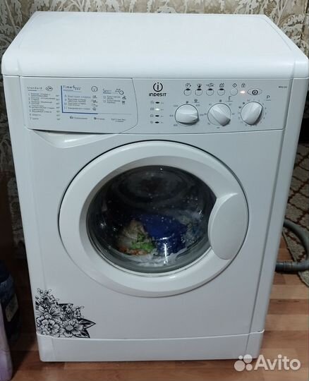 Стиральная машина indesit(5кг)