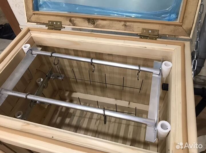 Коптильня холодного копчения с эл статикой на 75л