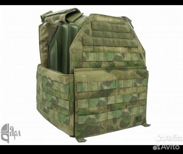 Бронежилет плитник ярл мох цифра мультикам