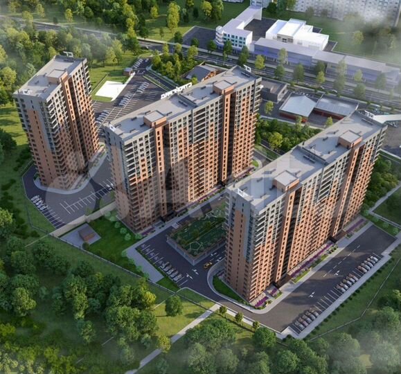 2-к. квартира, 73,1 м², 15/19 эт.