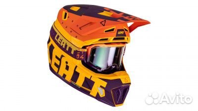 Шлем кроссовый Leatt Moto 7.5 Helmet с очками