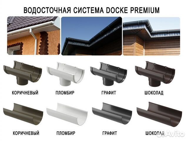 Водосток Docke Premium(дилерам и оптовым клиентам)