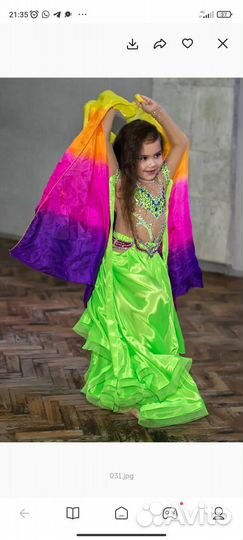 Костюм для восточного танца