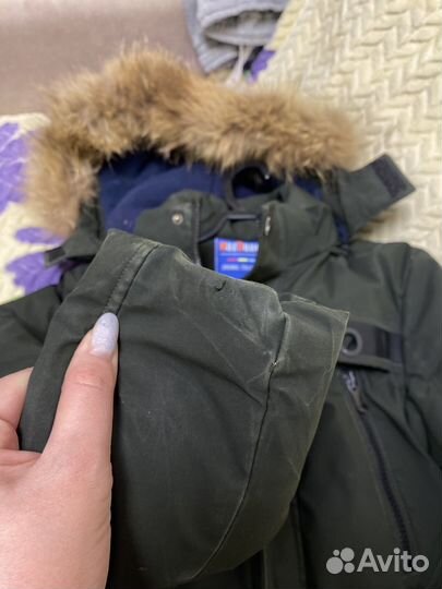 Удлиненная зимняя куртка