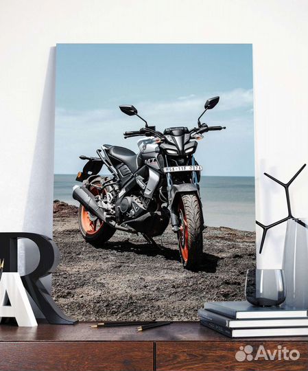 Картины мотоцикл на холсте для интерера