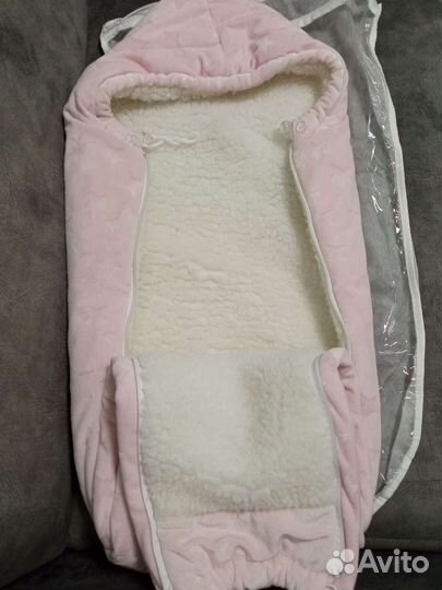 Конверт на выписку/в коляску для девочки