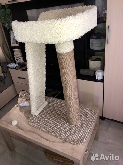 Новая когтеточка лежанка для кошки домик