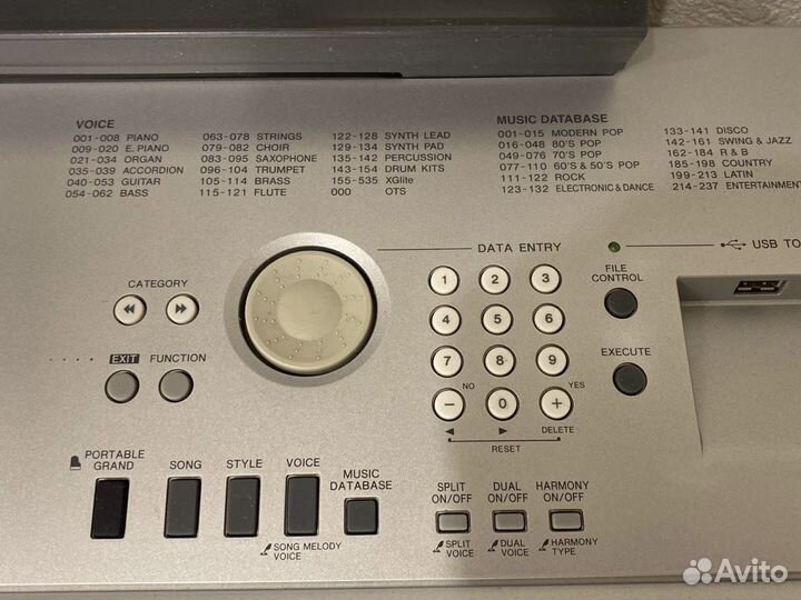 Синтезатор Yamaha – DGX640