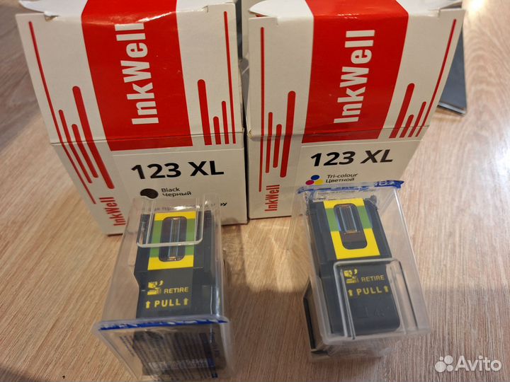 Картриджи дляпринтера нр 123/нр 2130/нр 123XL