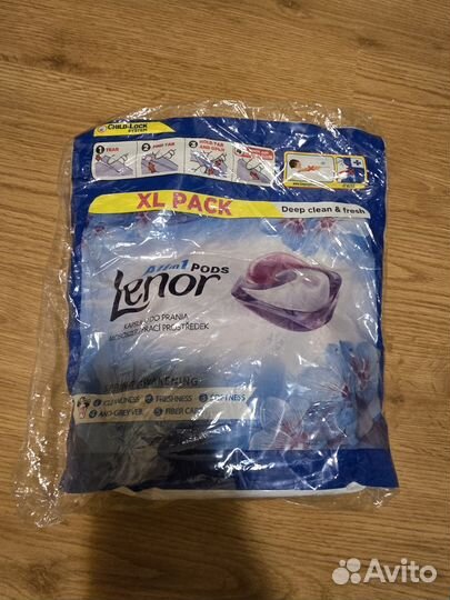 Капсулы для стирки Lenor