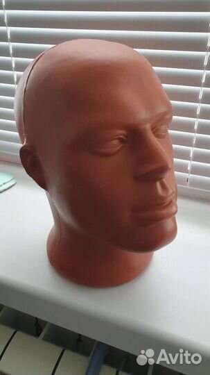 Манекен голова для шапок