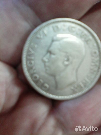 Великобритания 2шиллинга/1флорин/Серебро 11.31гр