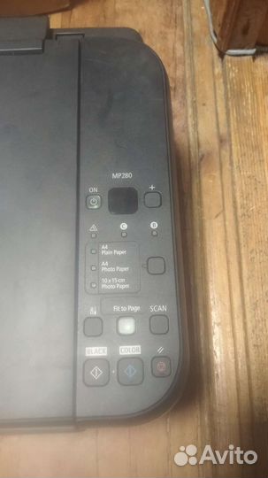 Мфу 3в1 Canon MP280 Цветной струйный принтер