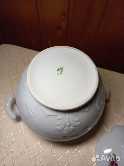 Супница фарфор СССР