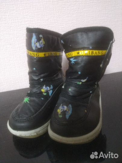 Сапожки зимние 24 размер