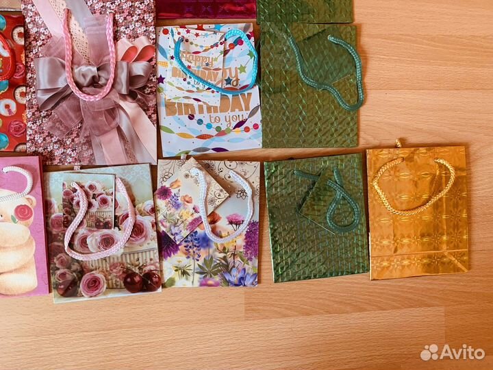 Подарочные пакеты маленькие пакетики