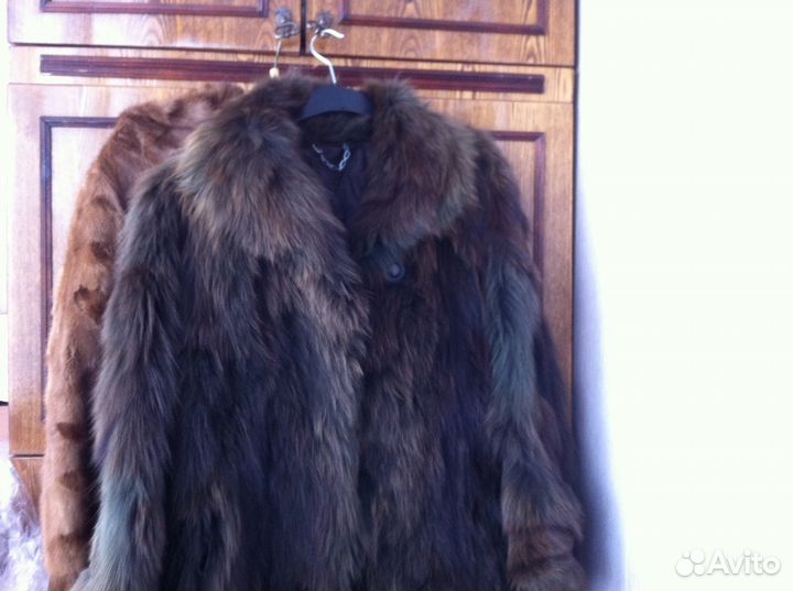 Шуба из норки, лисы, дубленка