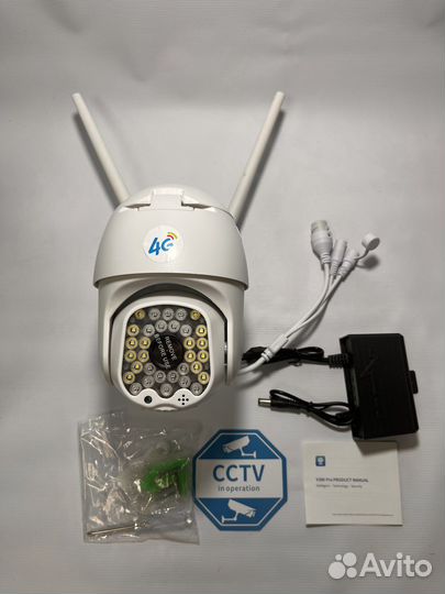 4G PTZ - IP Камера Видеонаблюдения, Наружная