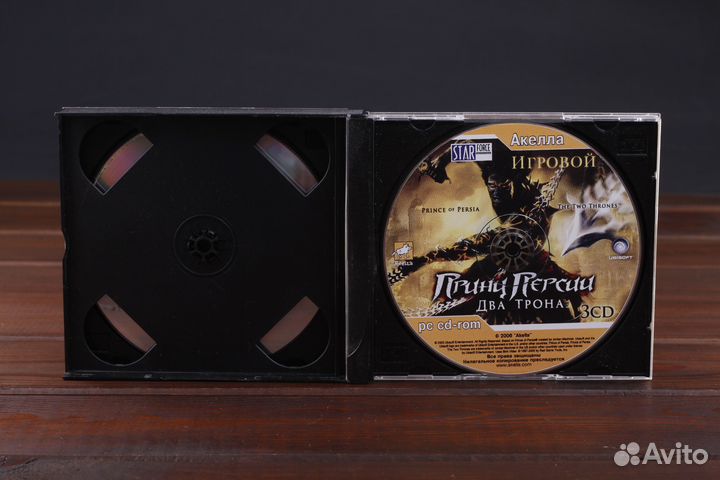 PC Принц Персии Два Трона Акелла Лицензия 3CD