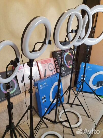 Кольцевая селфи лампа, Свет для съемки, в наличии