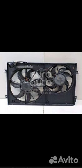 Вентилятор охлаждения passat б6(пассат)golf(гольф)