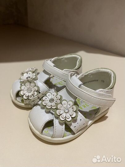 Сандали для девочки 18 размер
