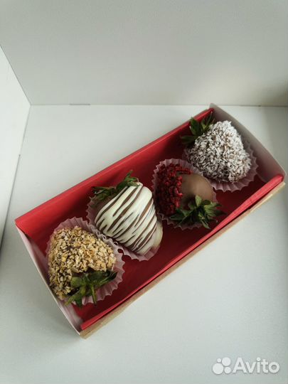 Клубника в бельгийском шоколаде