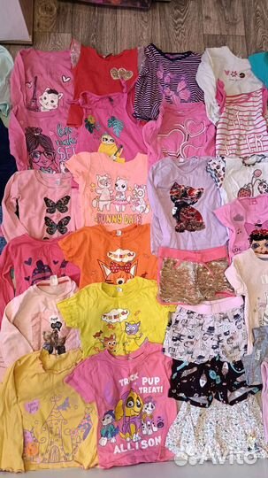 Гигантский пакет вещей для девочки от 2 до 4 лет