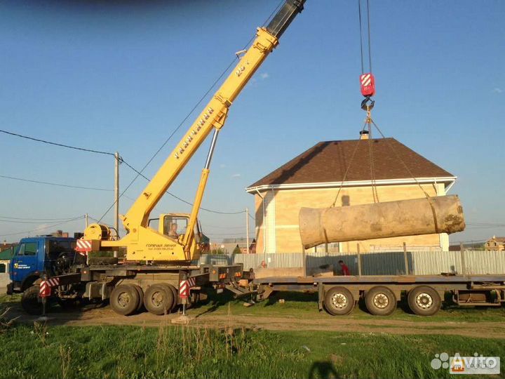 Аренда и услуги автокрана, 28.2 м, с гуськом 9 м