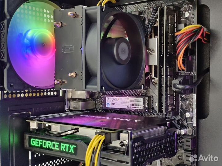 Игровой пк intel core i3 RTX3050