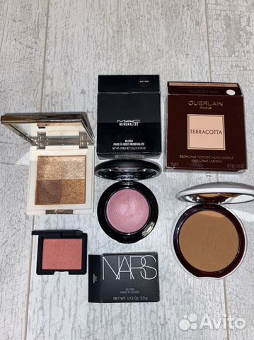 Румяна мас, Нарс, загарка Герлен