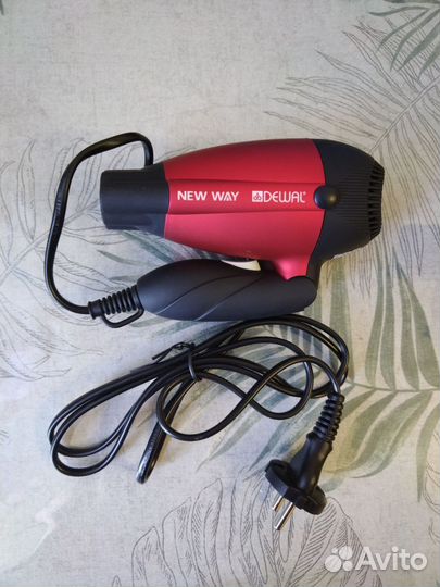 Фен складной дорожный новый dewal