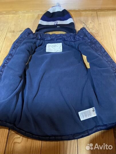 Жилет для мальчика Mothercare, 104 и шапка