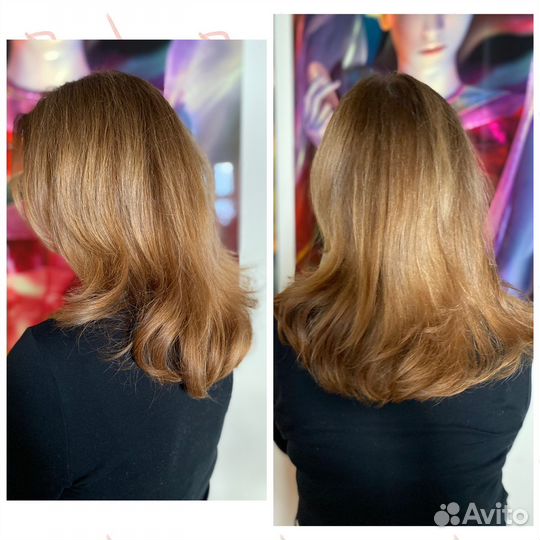 Стрижка окрашивание мелирование