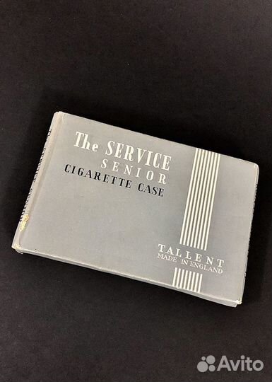 Портсигар латунь Tallent 50e годы