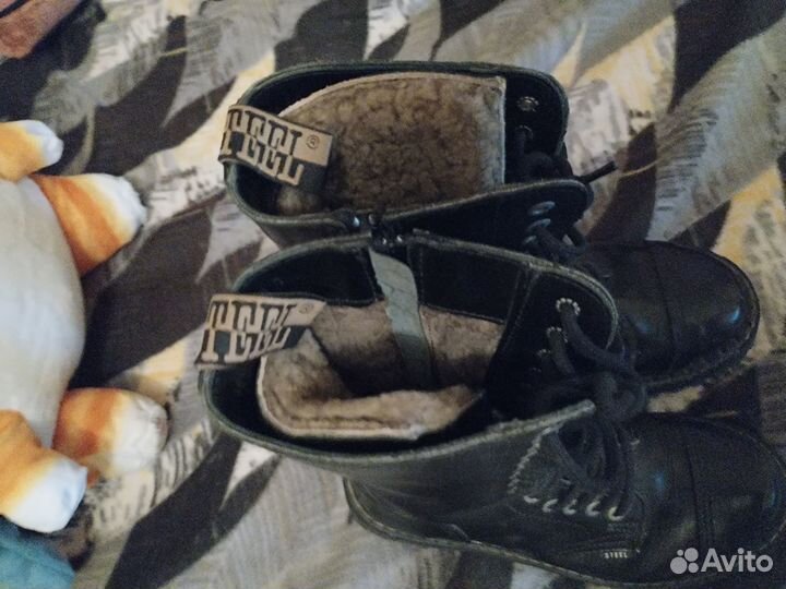 Steel сапоги
