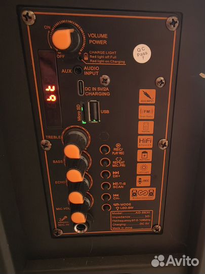 Bluetooth колонка напольная