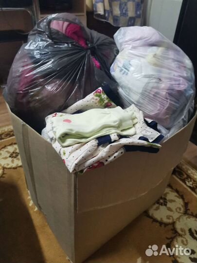 Детские вещи пакетом для девочки