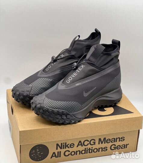 Nike ACG Moutain Fly gore tex черные зимние