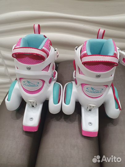 Раздвижные ролики-квады MY first quad girl