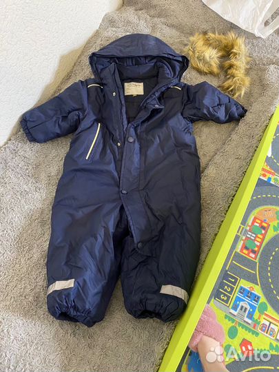 Комбинезон детский для мальчика зимний 86 Baby go
