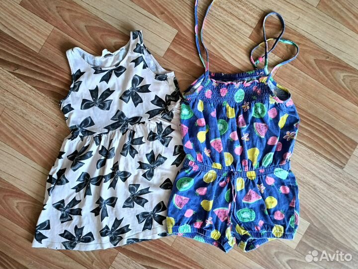 Вещи пакетом для девочки 92 98