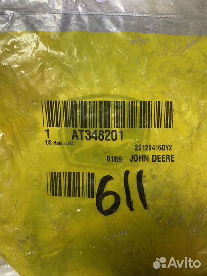 Джон Дир AT348201 пускатель грейдер John Deere
