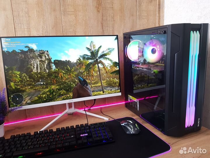 Мощный Игровой пк Intel 10/20 ядер/16gb/RX 580 8gb