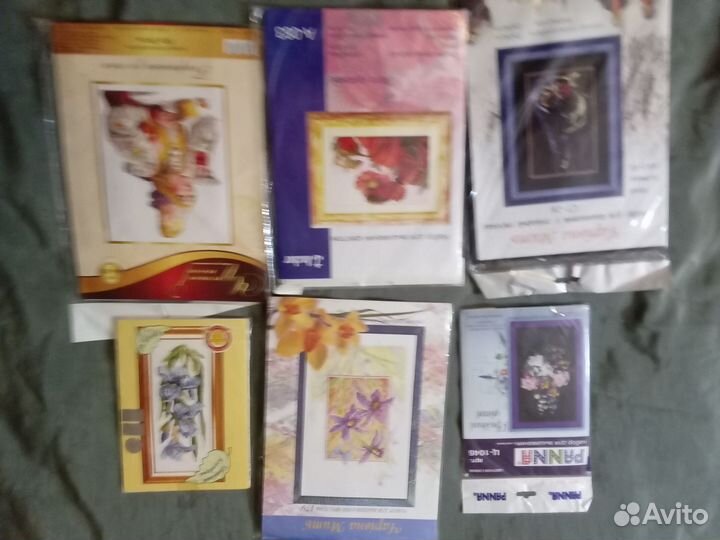 Наборы для вышивания крестом, новые