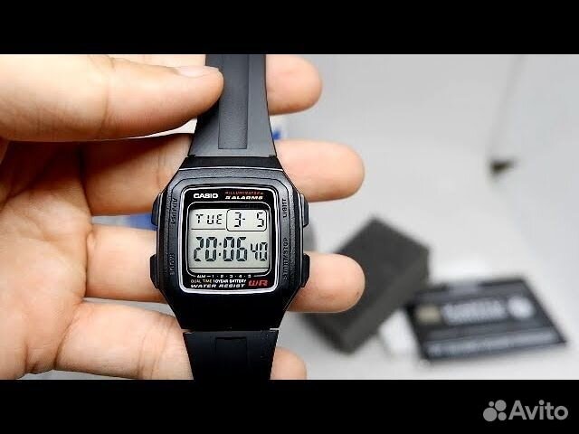 Оригинальные часы Casio Collection F-201WA-1A