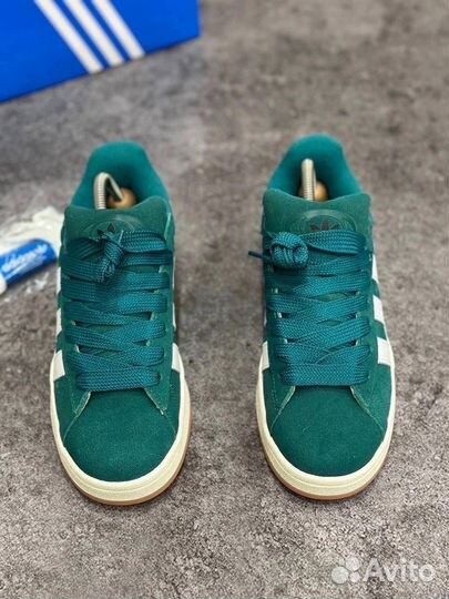 Кеды adidas campus 00s green
